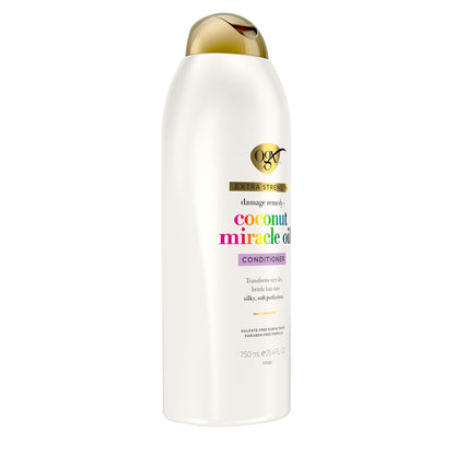 OGX Coconut Miracle Oil Conditioner – Wind-Down Haircare Ritual with Vanilla & Tiare