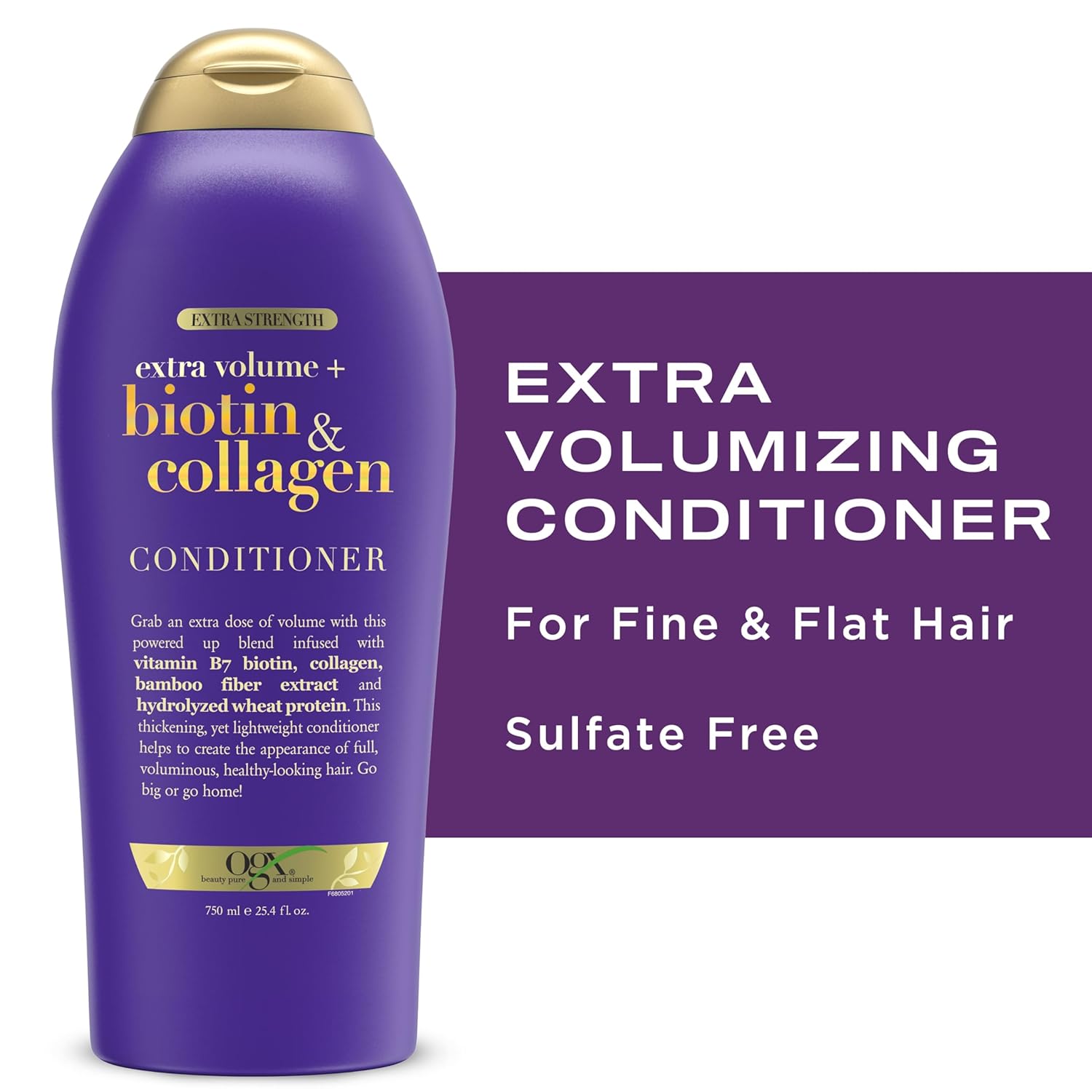 OGX Extra Strength Volumizing Conditioner with Biotin & Collagen – Lovely Housewarming Gift for Her