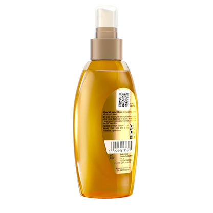 OGX Renewing Argan Oil of Morocco Weightless Healing Dry Oil Spray – Aromatherapy Wind-Down Treatment for Curly Natural Hair, 4 Fl Oz
