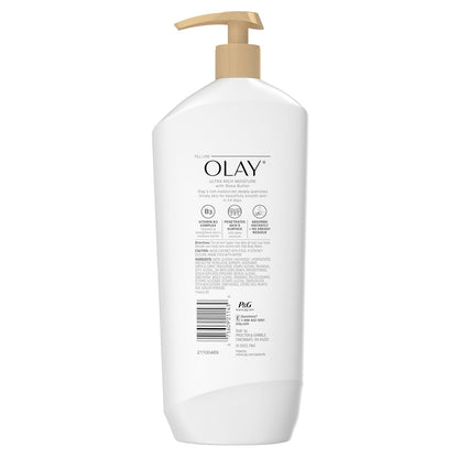 Olay Body Lotion – Simple Daily Moisturizer for Minimalist Women, Non-Greasy Formula in a Neutral Scent