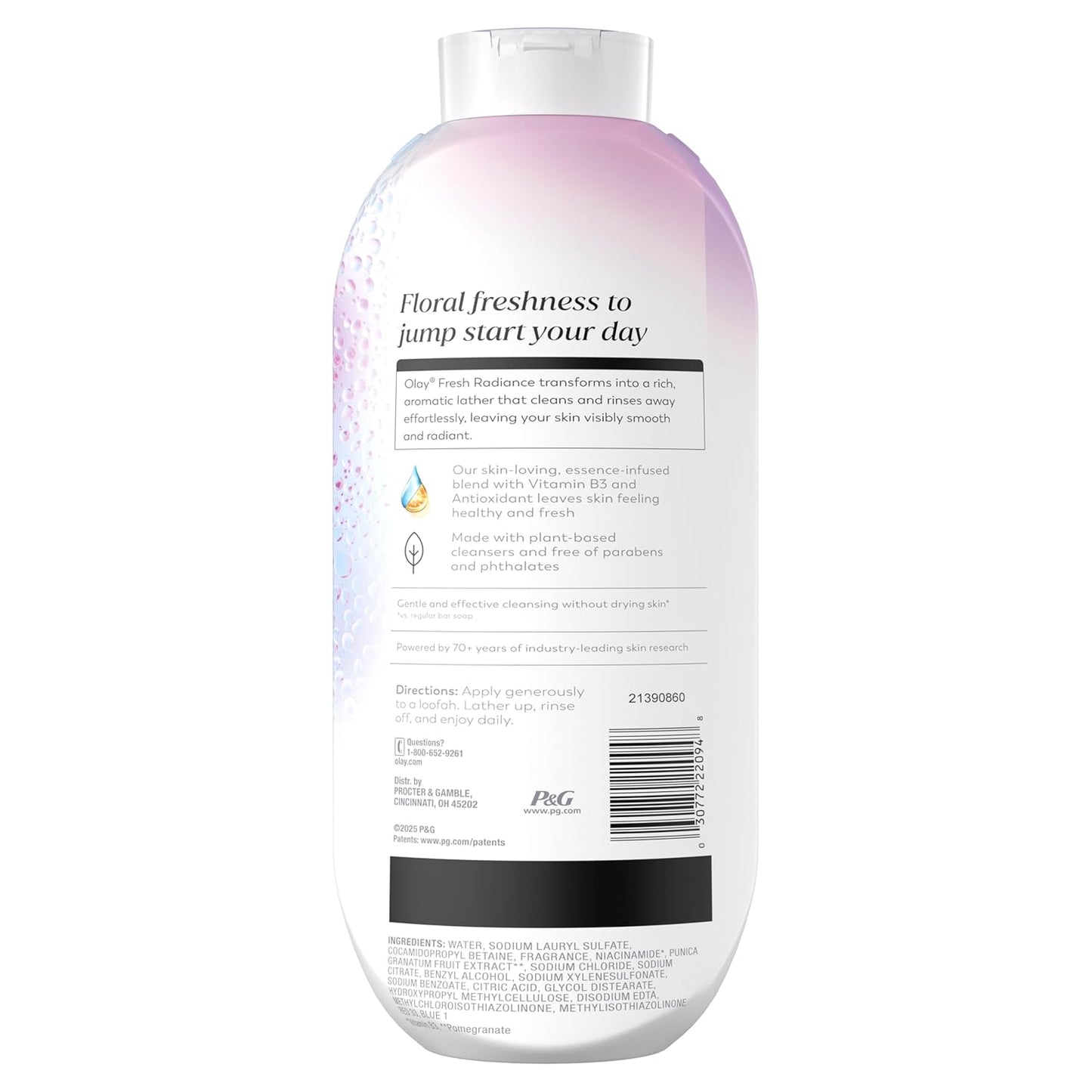 Olay Botanical Body Wash Bundle – Premium Self-Care Gift with Plant-Based Formula & Rich Scents