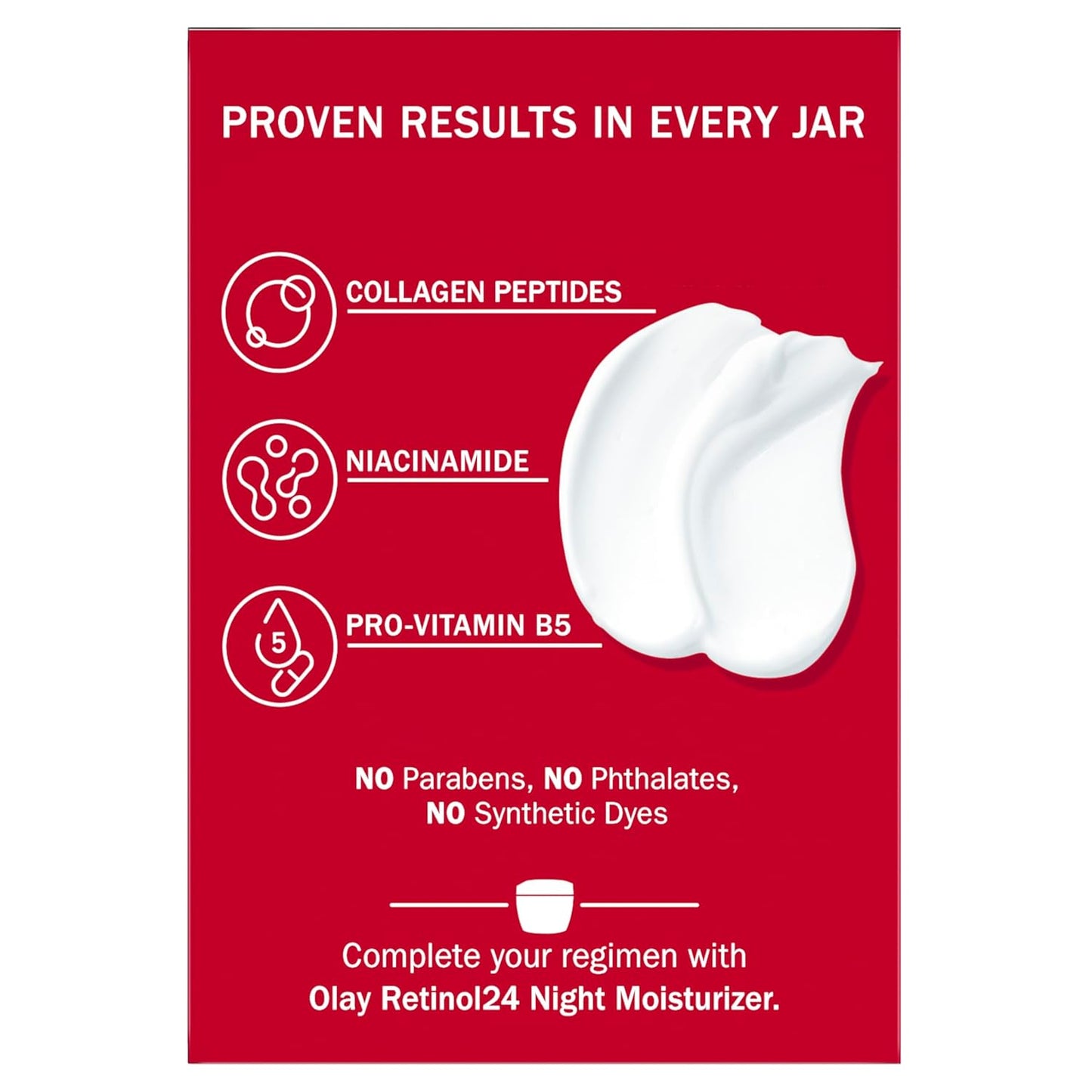 Olay Collagen Peptide Essential Firming Cream – Paraben-Free, Phthalate-Free Skincare Simplicity