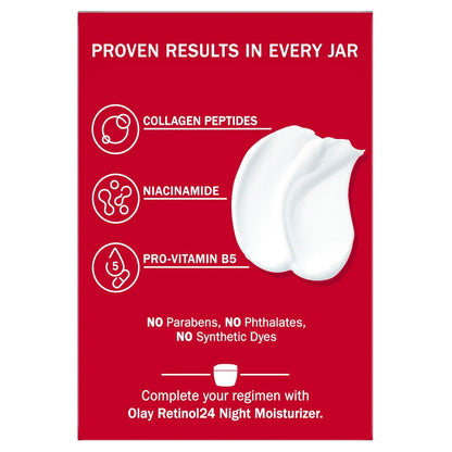 Olay Collagen Peptide Essential Firming Cream – Paraben-Free, Phthalate-Free Skincare Simplicity
