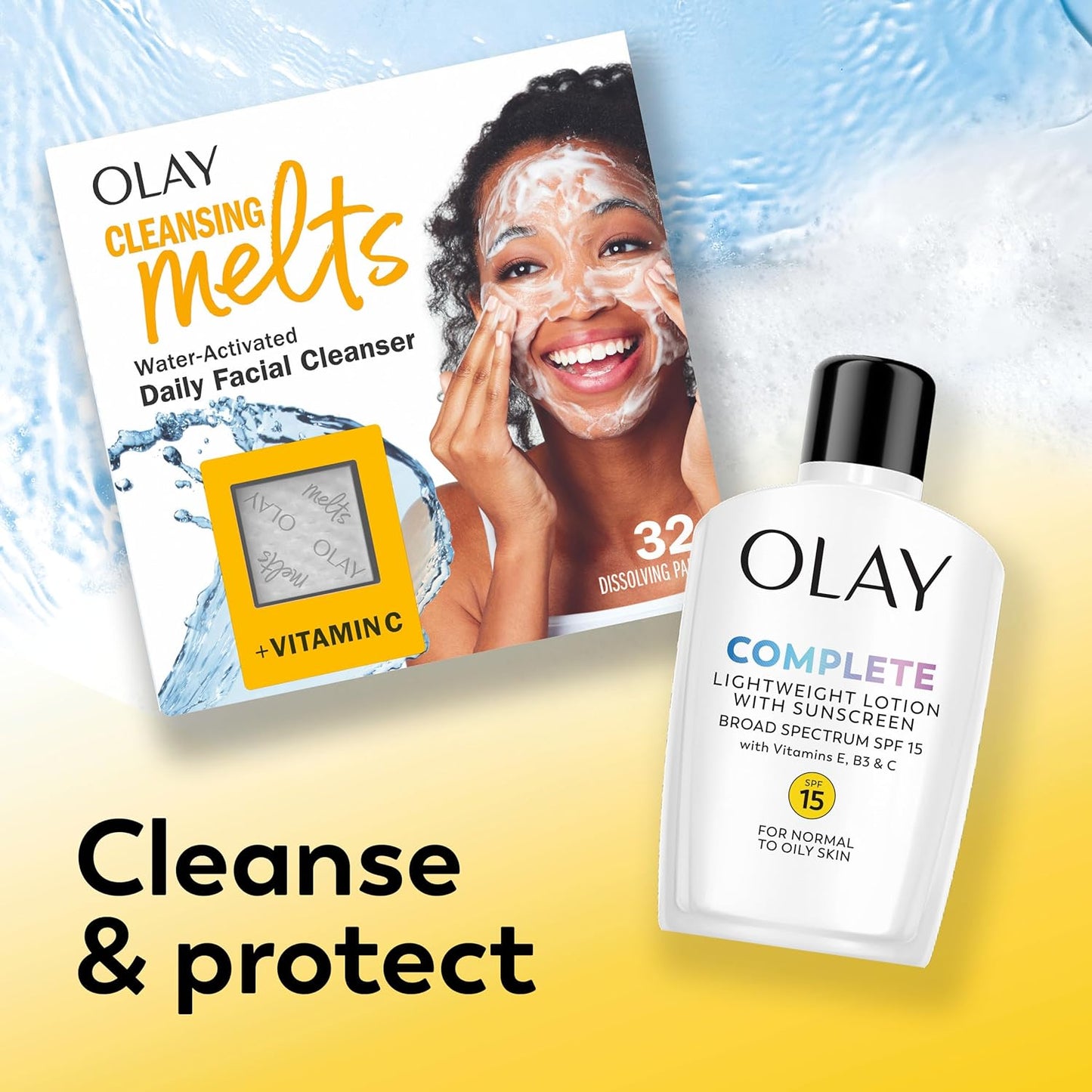 Olay Complete Daily Hydrating Face Lotion SPF 15 – Antioxidant Skincare for Mindful Wellness Routines