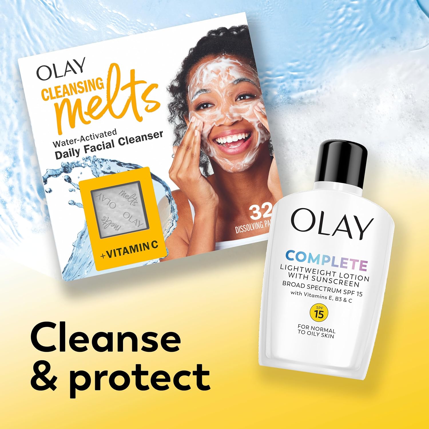 Olay Complete Daily Hydrating Face Lotion SPF 15 – Antioxidant Skincare for Mindful Wellness Routines