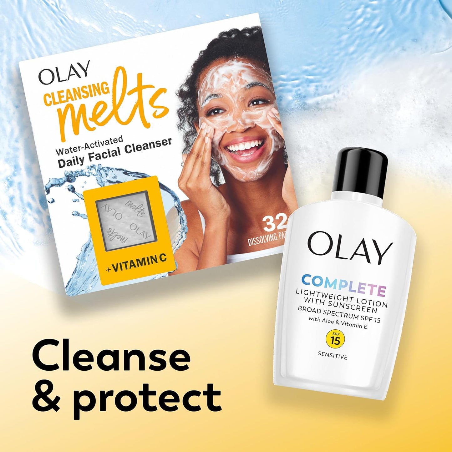 Olay Face Moisturizer & Sunscreen SPF 15 – Elegant Anti-Aging Protection with Vitamin E
