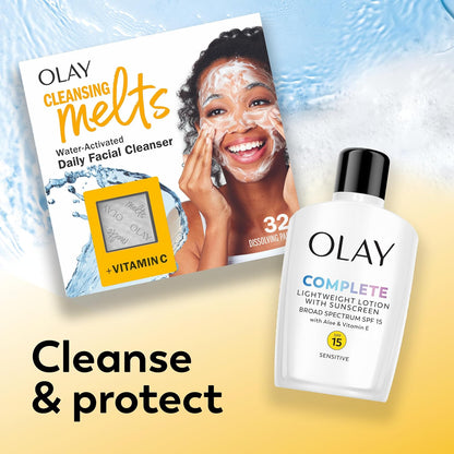 Olay Face Moisturizer & Sunscreen SPF 15 – Elegant Anti-Aging Protection with Vitamin E