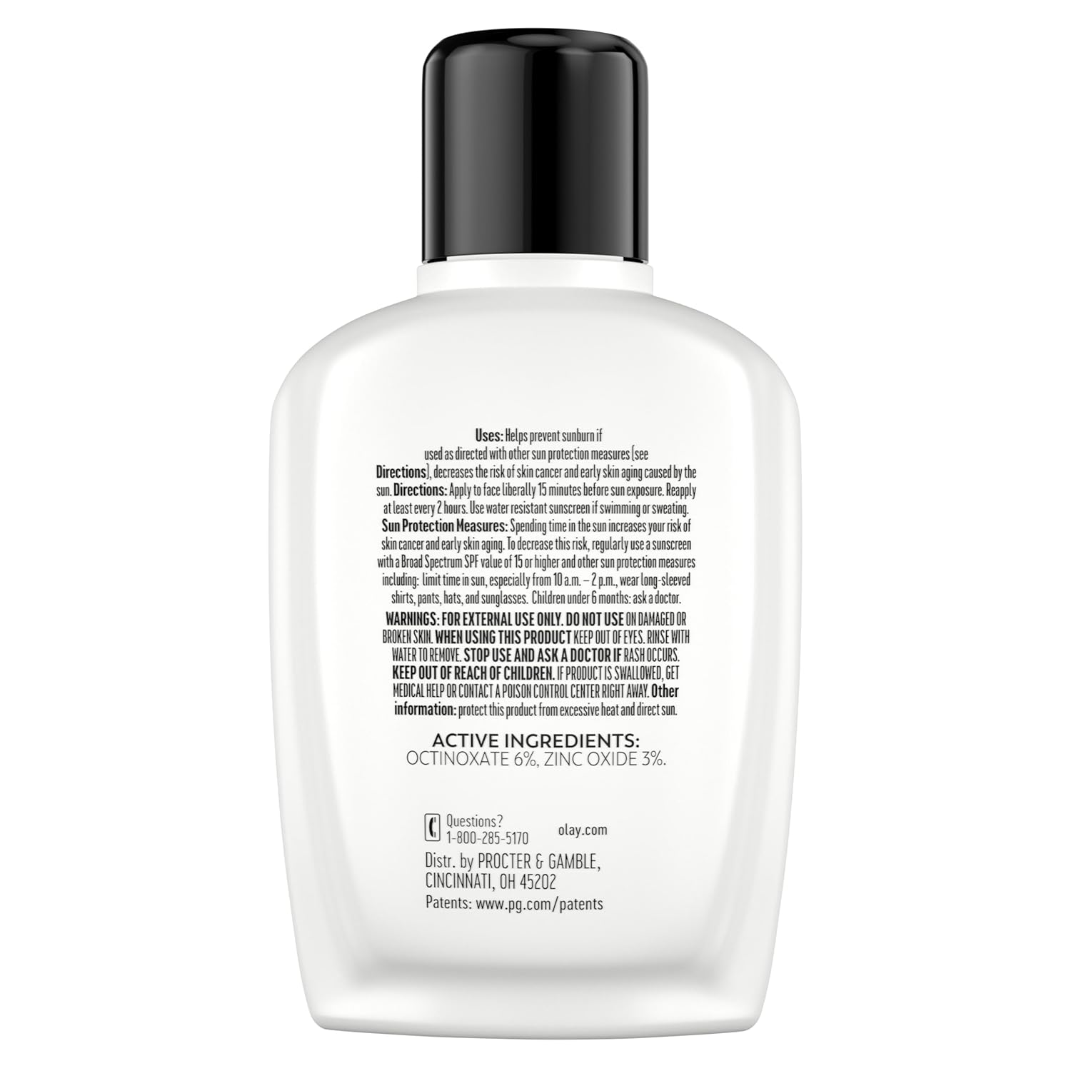 Olay Face Moisturizer & Sunscreen SPF 15 – Elegant Anti-Aging Protection with Vitamin E