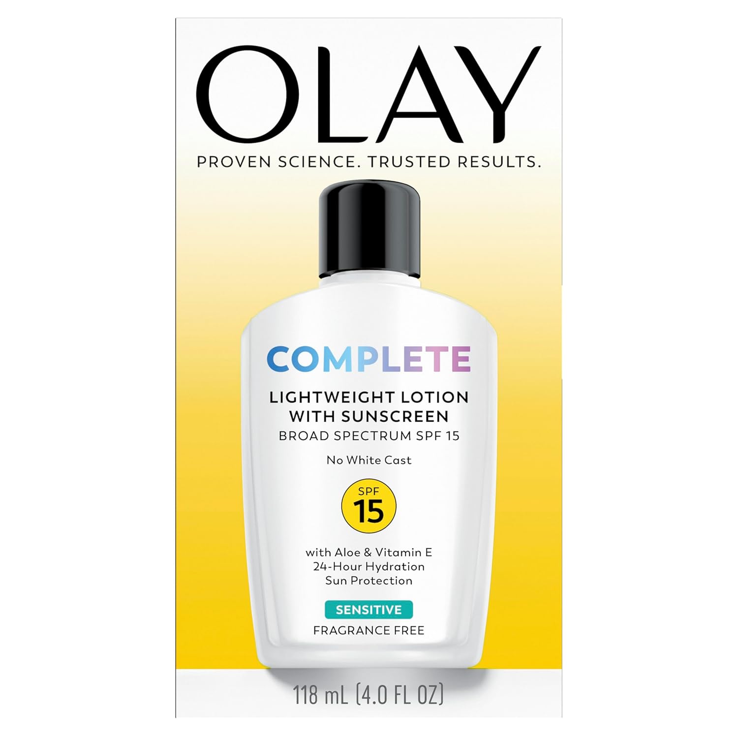 Olay Face Moisturizer & Sunscreen SPF 15 – Elegant Anti-Aging Protection with Vitamin E