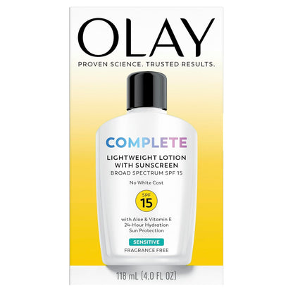 Olay Face Moisturizer & Sunscreen SPF 15 – Elegant Anti-Aging Protection with Vitamin E