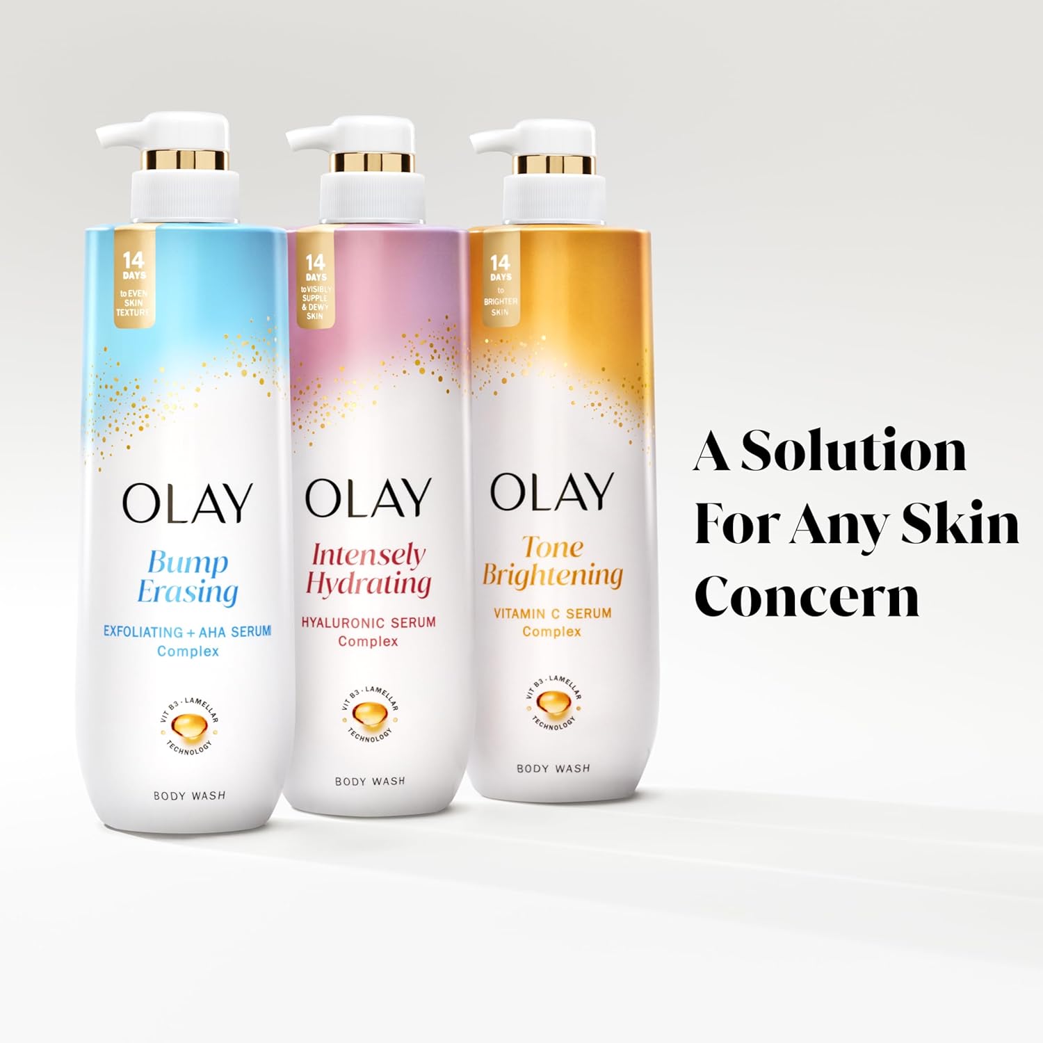 Olay Intensely Hydrating Body Wash – Mindful Bath Time Reset for Stressed, Parched Skin