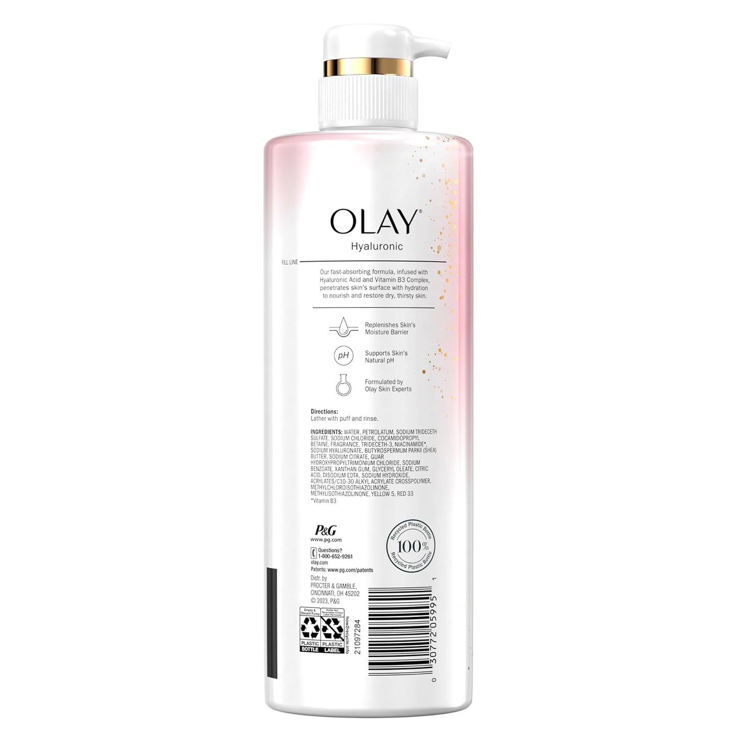 Olay Intensely Hydrating Body Wash – Mindful Bath Time Reset for Stressed, Parched Skin