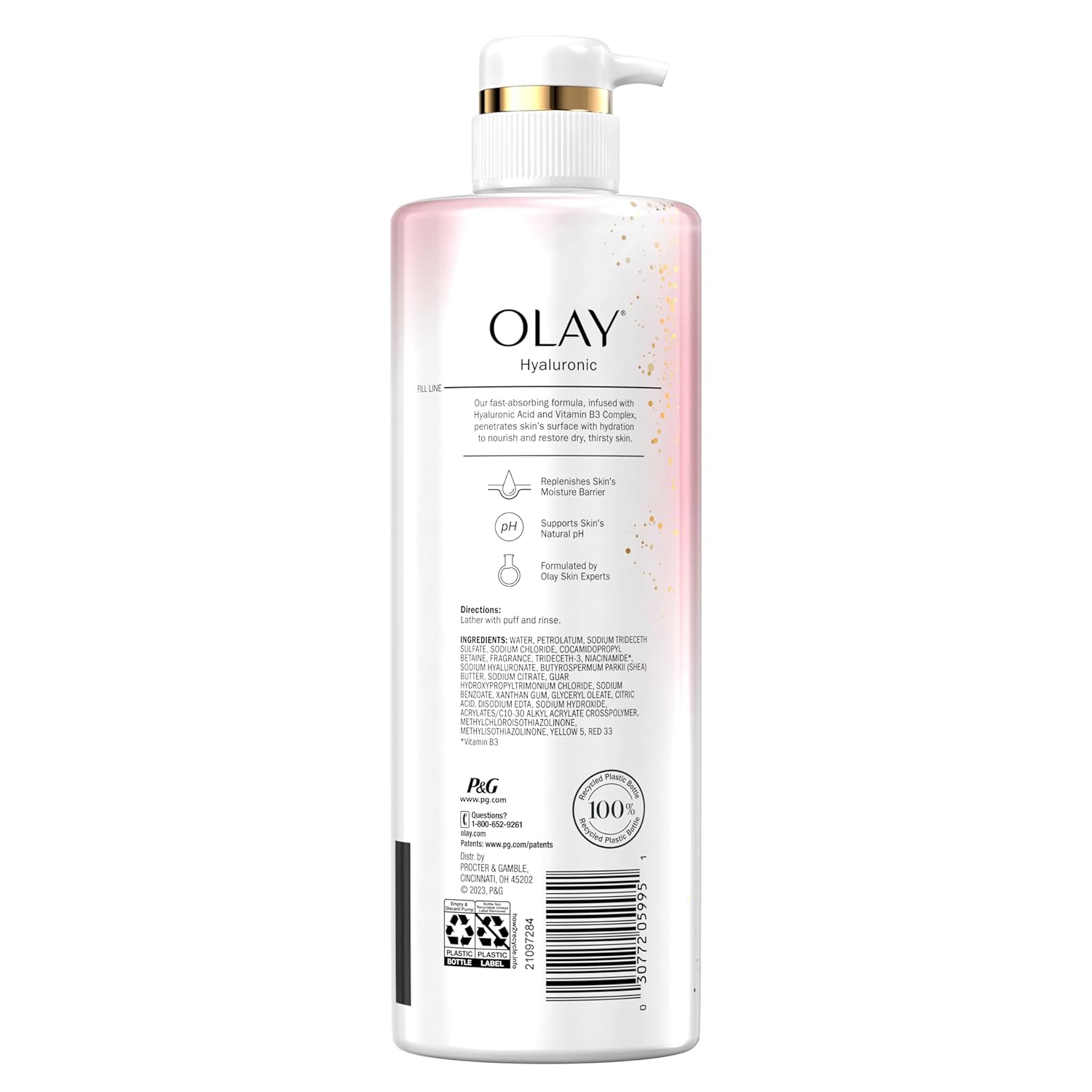 Olay Intensely Hydrating Body Wash – Mindful Bath Time Reset for Stressed, Parched Skin