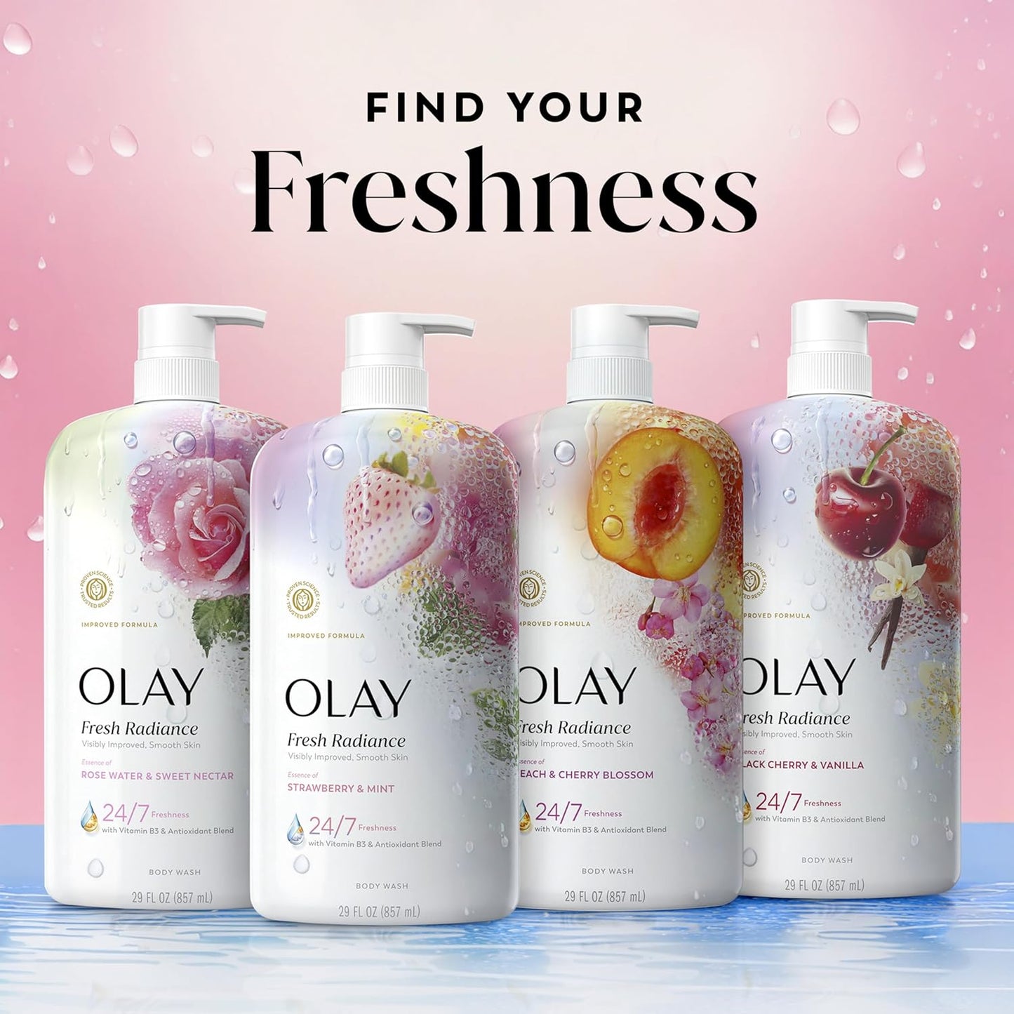 Olay Minimalist Body Wash for Women – Simple Skincare, Lightly Scented Option