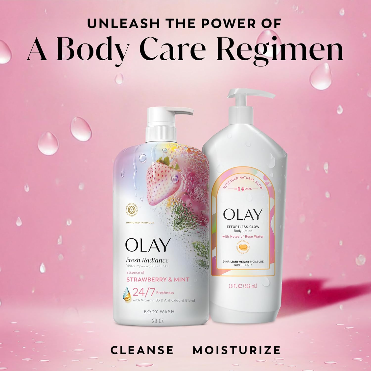 Olay Minimalist Body Wash for Women – Simple Skincare, Lightly Scented Option