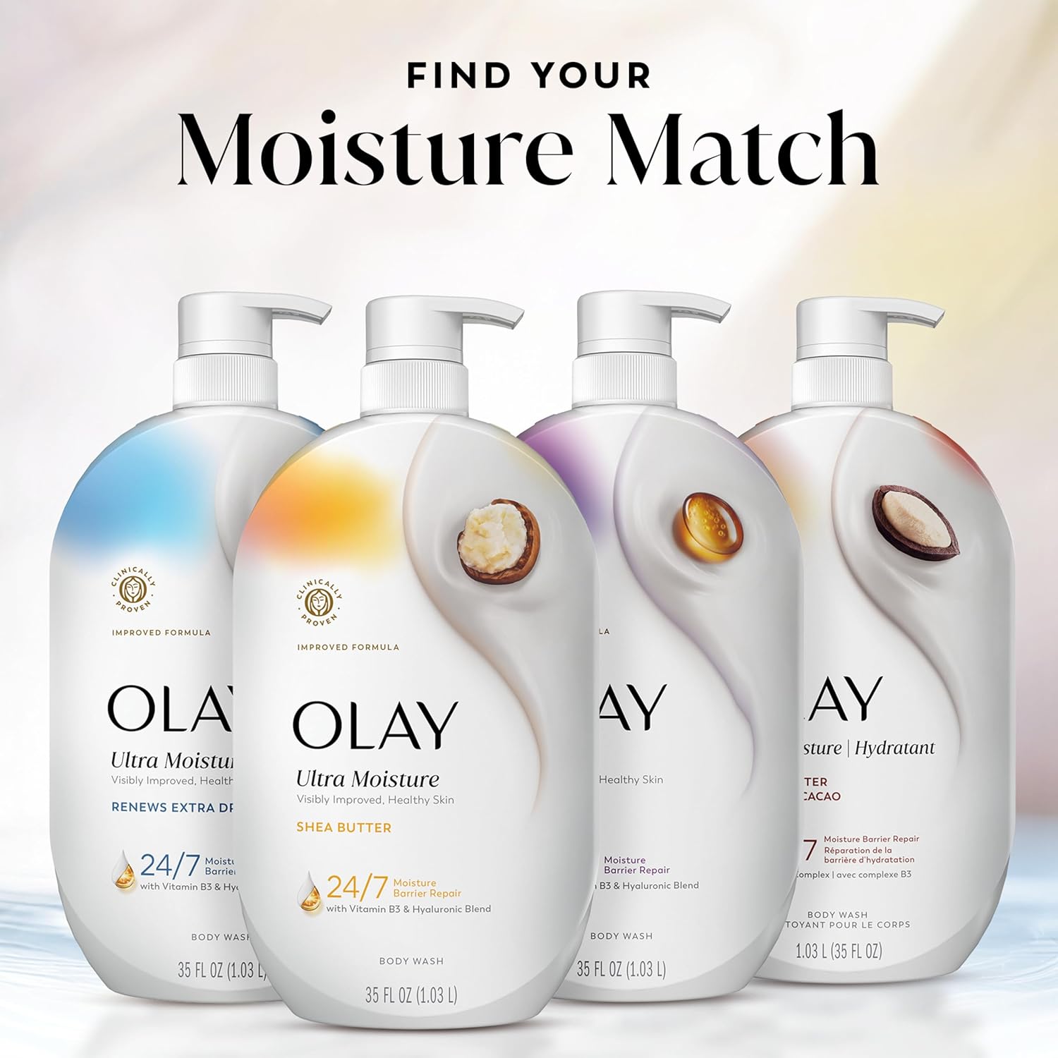 Olay Minimalist Body Wash – Paraben-Free, Phthalate-Free Cleanser for Effortless Skincare