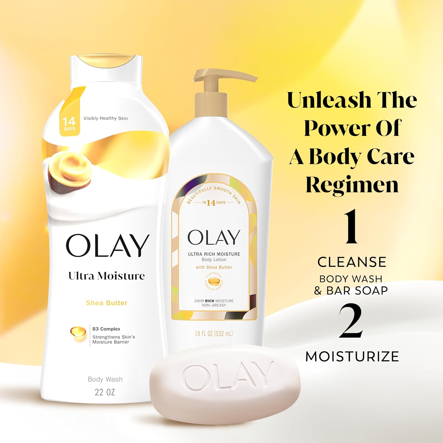Olay Minimalist Moisturizing Soap – Essential Cleanser Bar, No Excess, Pure Skincare