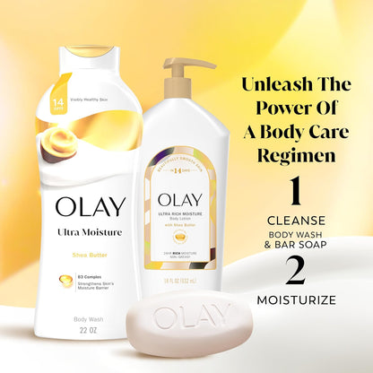 Olay Minimalist Moisturizing Soap – Essential Cleanser Bar, No Excess, Pure Skincare