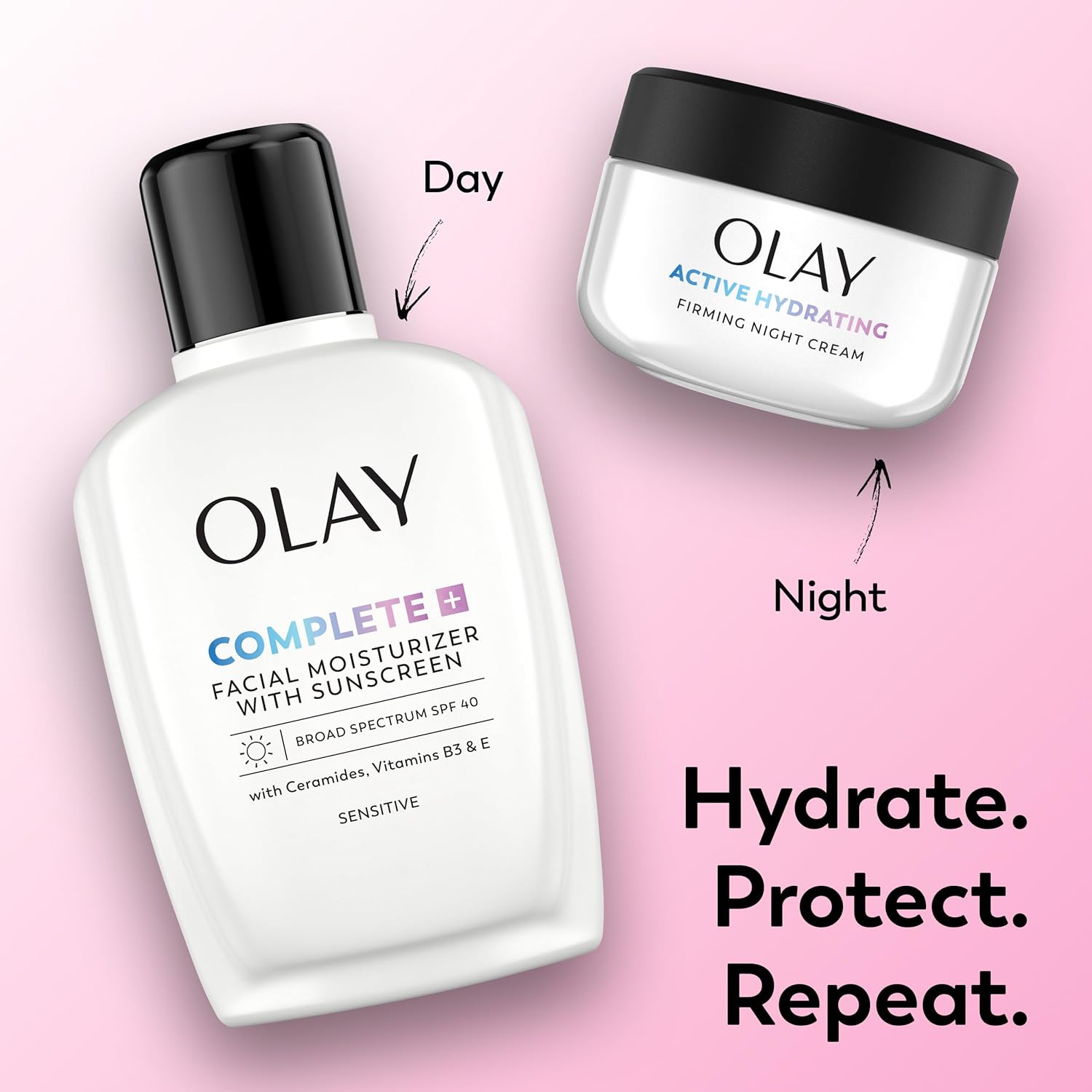 Olay Night Cream Pack of 3 – No-Fuss Anti-Aging Routine Essential