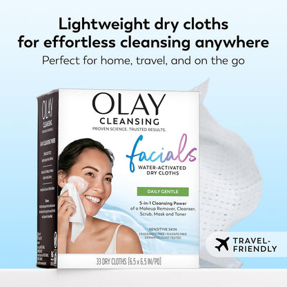 Olay Non-Toxic Makeup Remover Wipes – Gentle, Alcohol-Free Beauty for Shared Households