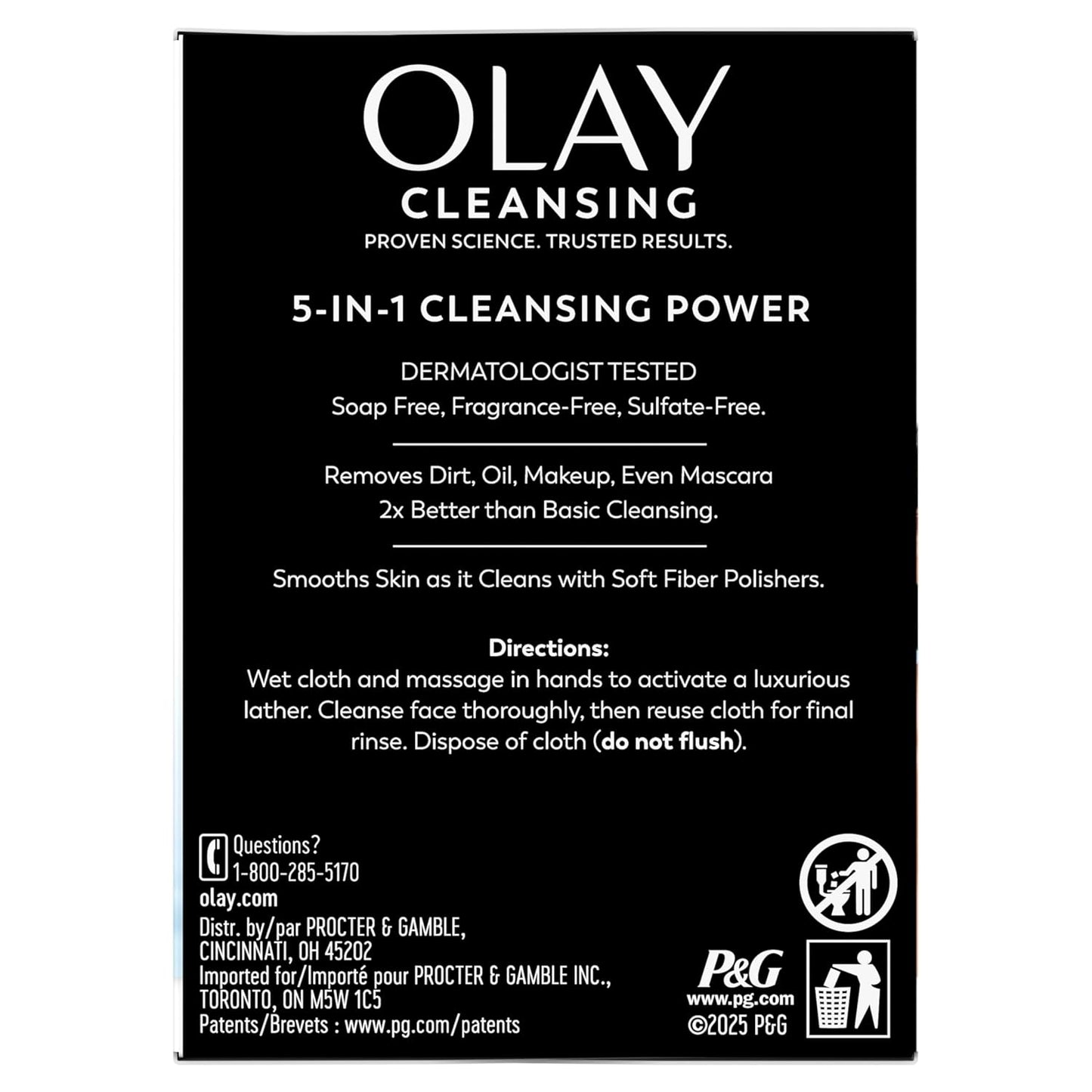 Olay Non-Toxic Makeup Remover Wipes – Gentle, Alcohol-Free Beauty for Shared Households