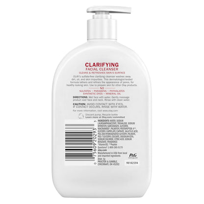 Olay Peptide & Glycerin Face Wash – Gentle Daily Cleanser for Self-Care Moments