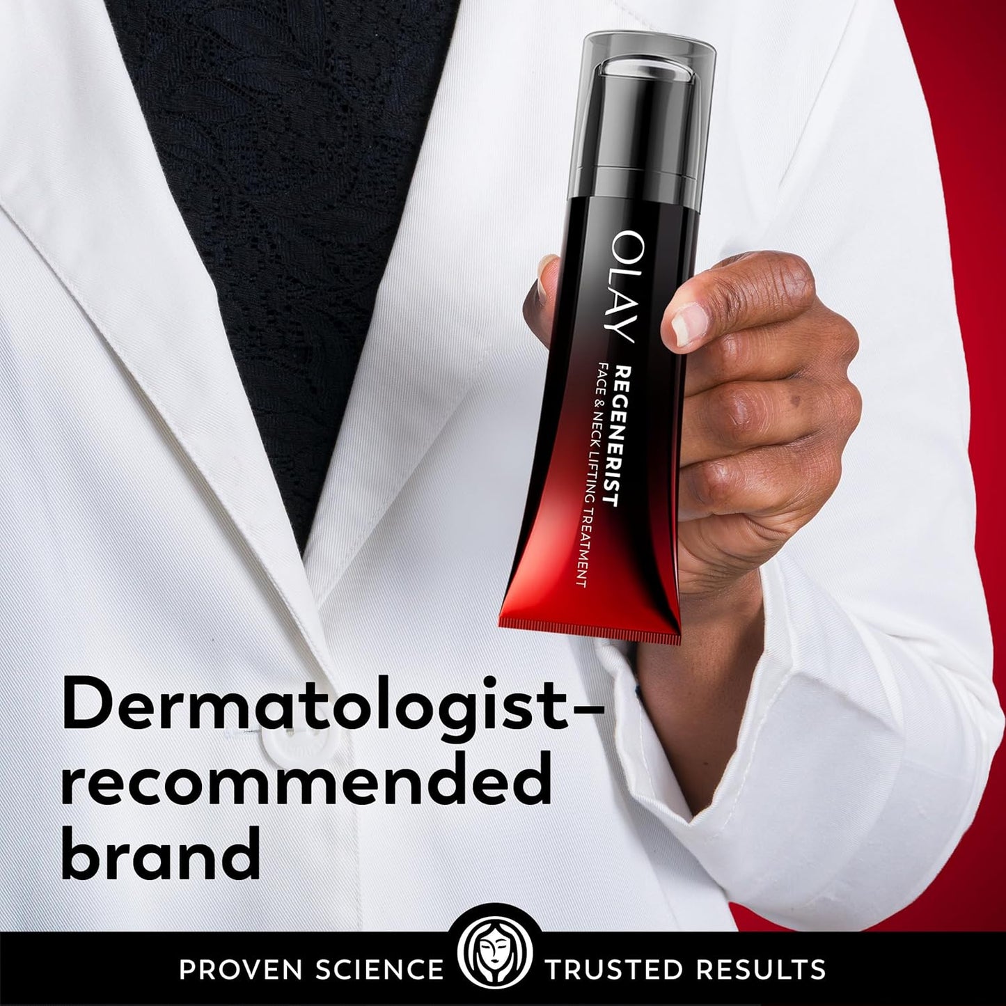 Olay Regenerist Face Lifting Serum – Streamlined Anti-Aging Gel with Precision Roller Applicator