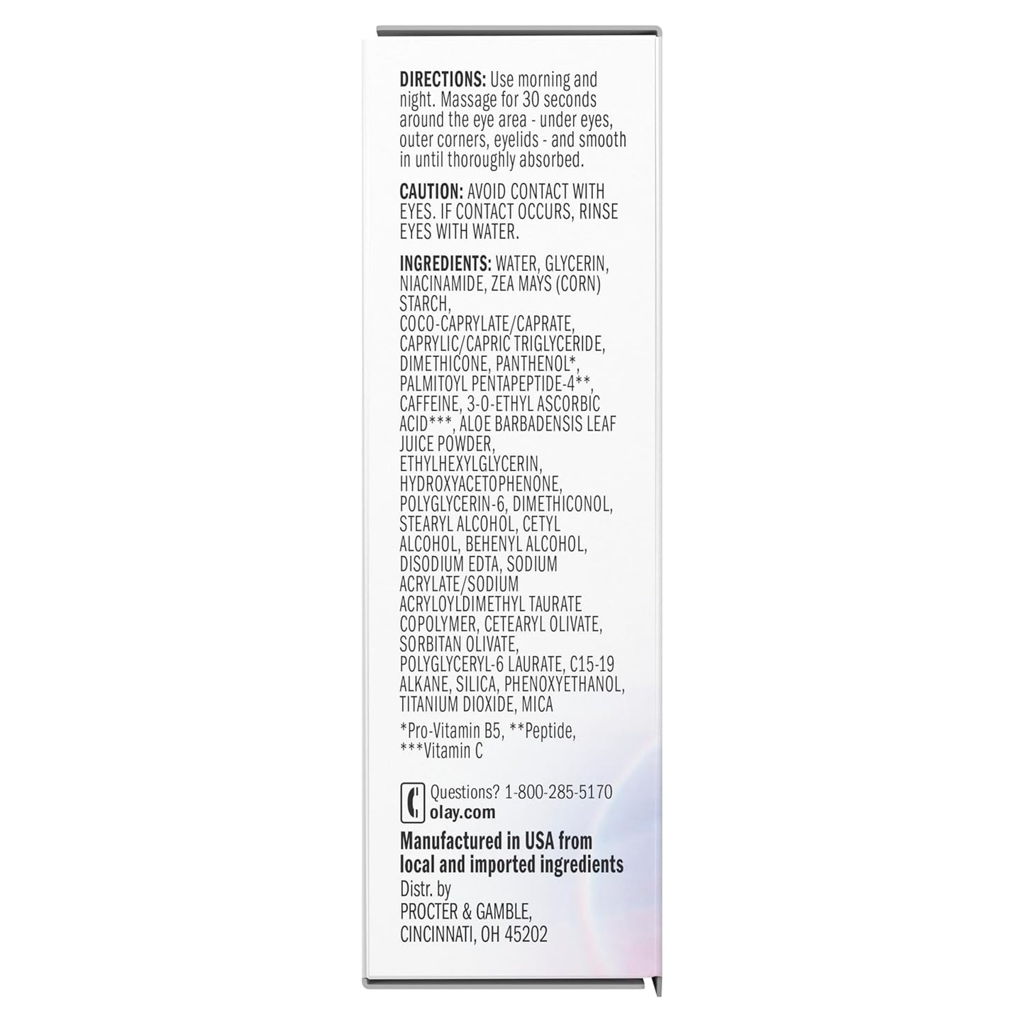 Olay Super Eye Serum – Birthday Gift for Her, Anti-Aging Eye Serum with Elegant Bottle