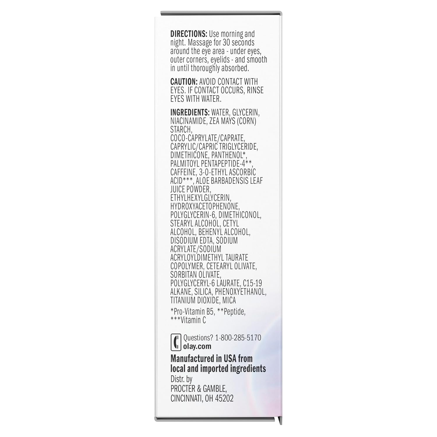 Olay Super Eye Serum – Birthday Gift for Her, Anti-Aging Eye Serum with Elegant Bottle