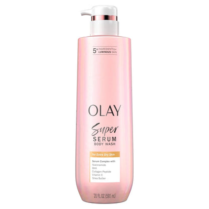 Olay Super Serum Body Wash – Minimalist Body Care Formula with Maximum Active Ingredients