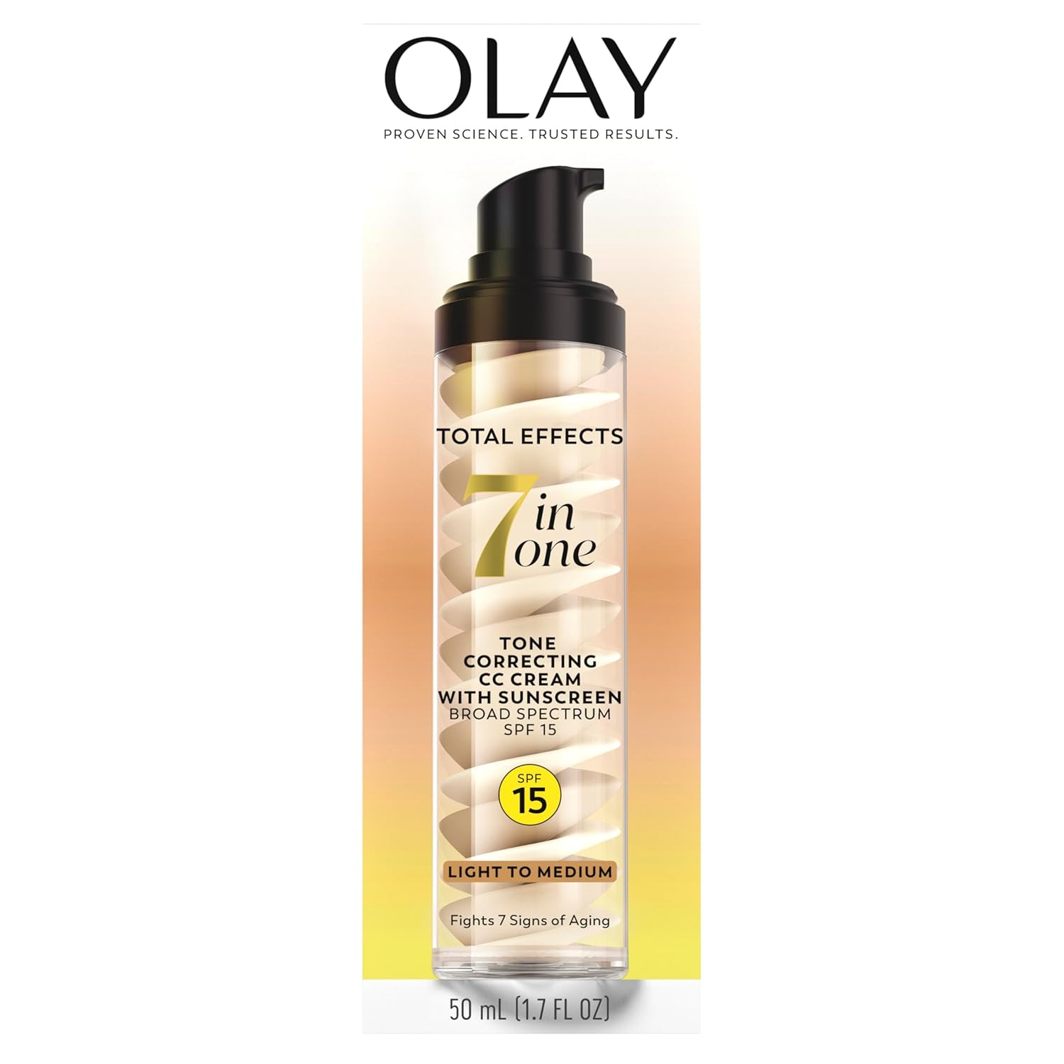 Olay Total Effects Face Moisturizer SPF 15 – Fast-Absorbing Formula for Your Morning Work Routine