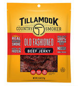 Tillamook Country Smoker Beef Jerky Tajin Seasoning – Quick Office Protein for Focused Afternoons and Meetings, 2.2 oz