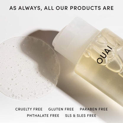 OUAI Fine Hair Shampoo - Elegant Housewarming Gift for the Style-Conscious Friend, Biotin Thickening Hair Wash