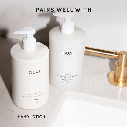 OUAI Hand Wash, Dean Street - High-End Moisturizing Hand Cleanser for Master Bath Retreat, Oils-Infused Luxury Formula