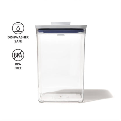 OXO Good Grips Pop Container 4.4 Qt – Designer-Looking Pantry Jar for Cozy Kitchen Aesthetics