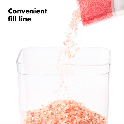 OXO Good Grips Pop Container 4.4 Qt – Designer-Looking Pantry Jar for Cozy Kitchen Aesthetics