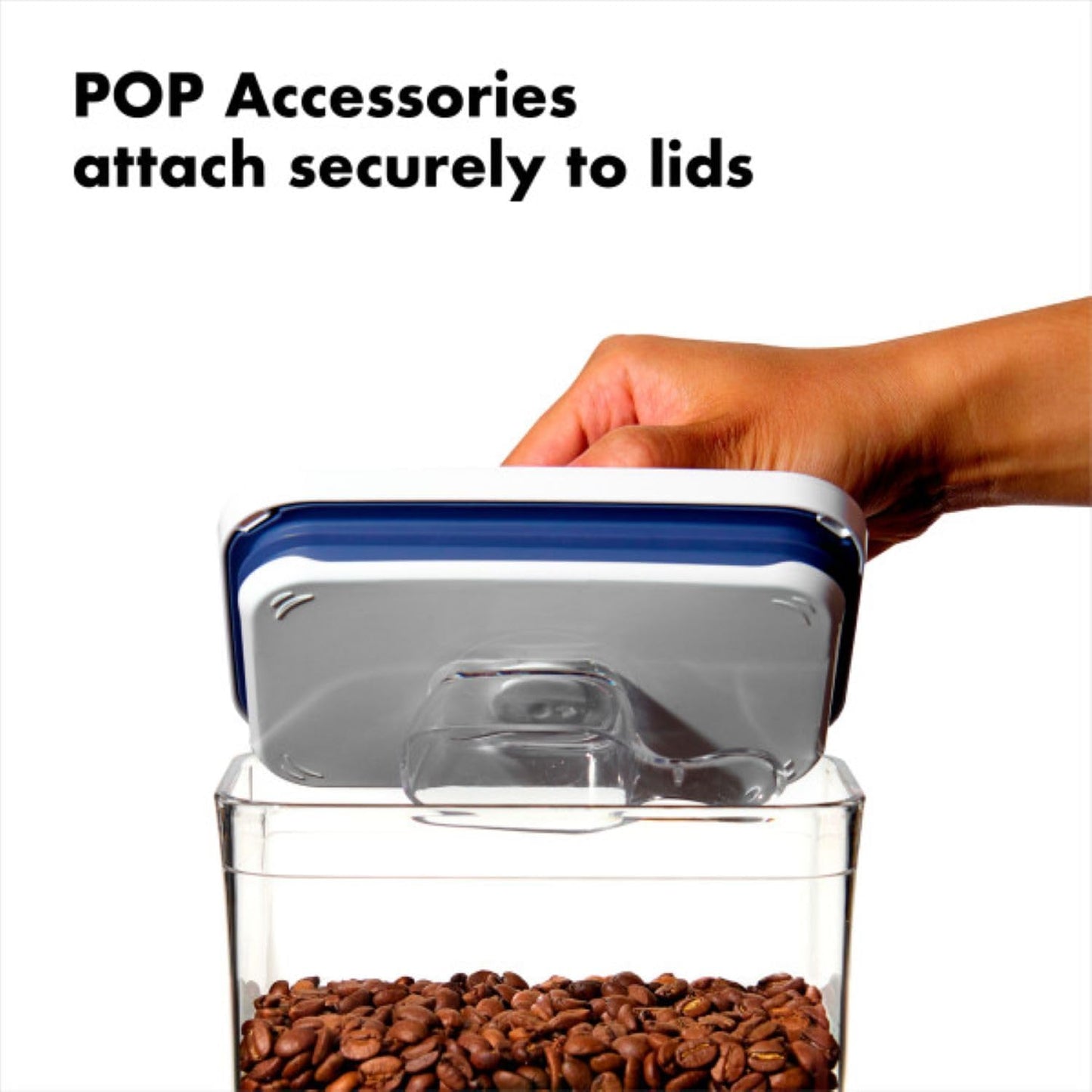 OXO Good Grips Pop Container 4.4 Qt – Designer-Looking Pantry Jar for Cozy Kitchen Aesthetics