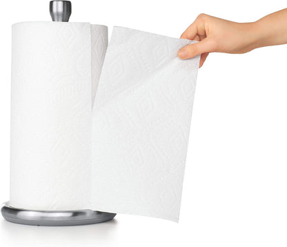 OXO Good Grips Steady Paper Towel Holder – Neutral Tone Holder for Intentional Home Styling