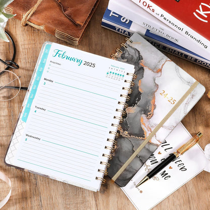 PAPERIAN 2024 Planner – New Year Gift for Professionals, Premium Hardcover Daily Planner
