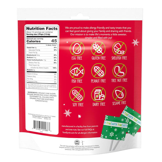 peppermint holiday flavor profile suited for winter and christmas use