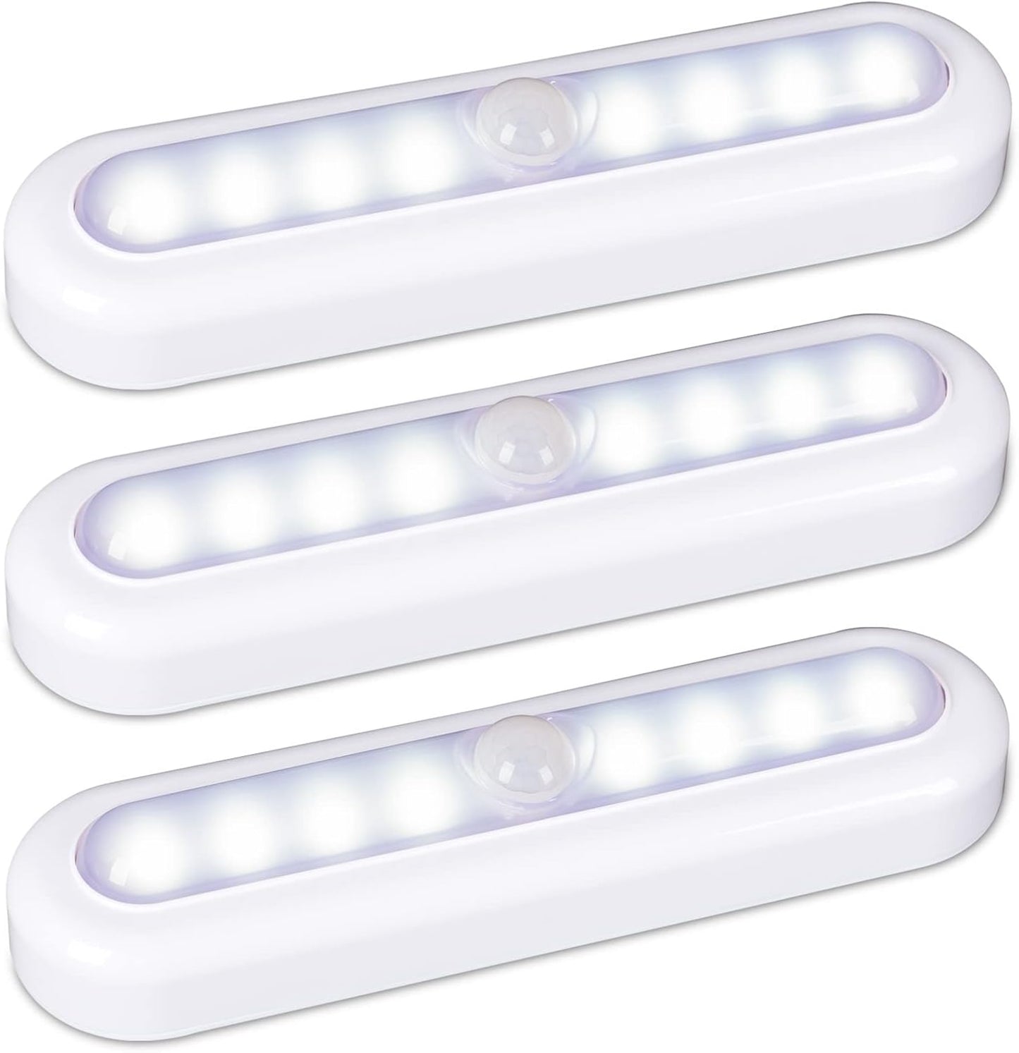 pir motion sensor with 120° detection angle and 16 ft range, auto-off after 20 seconds