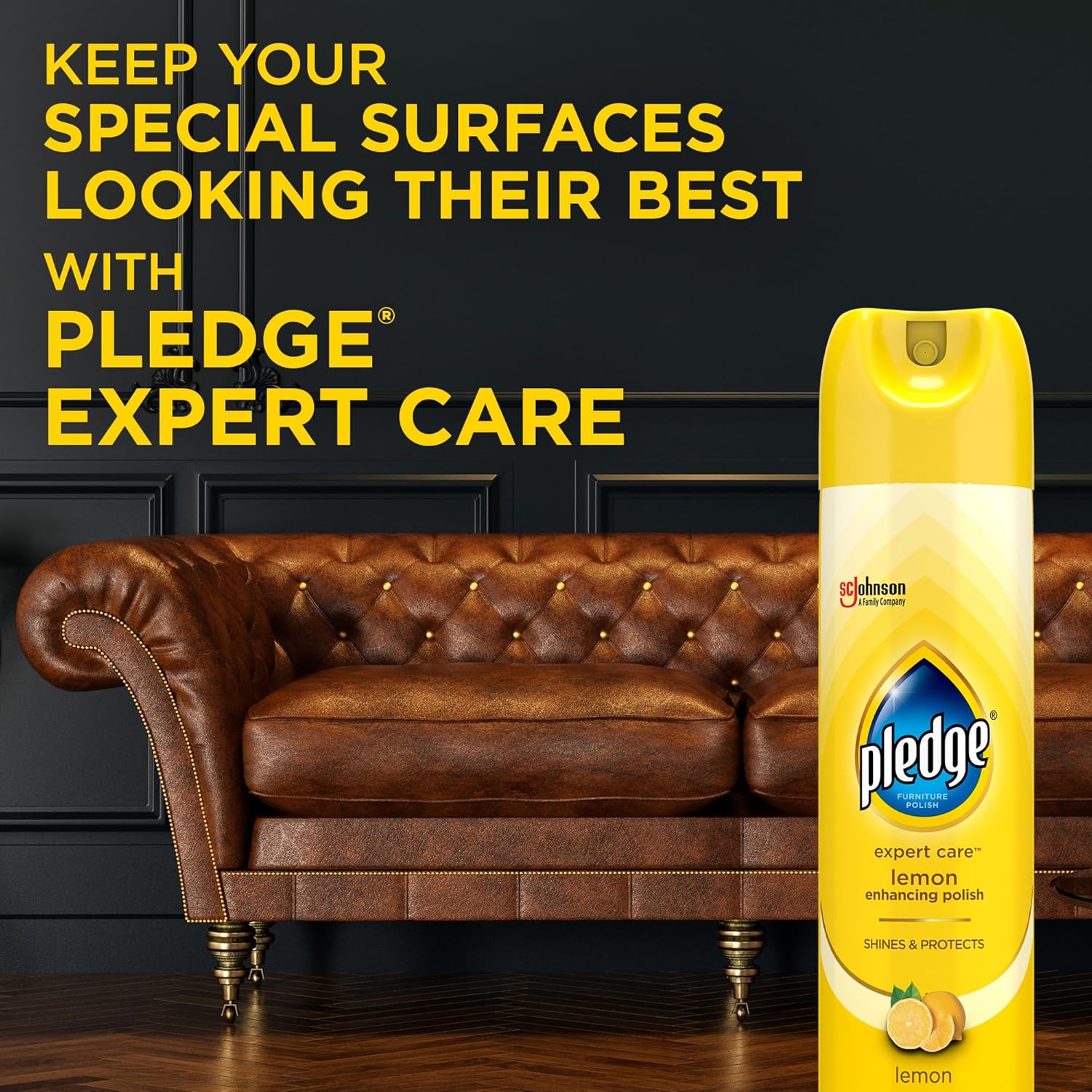 Pledge Multi-Surface Polish Spray – Practical Birthday Gift for Mom Who Loves a Fresh-Smelling Home