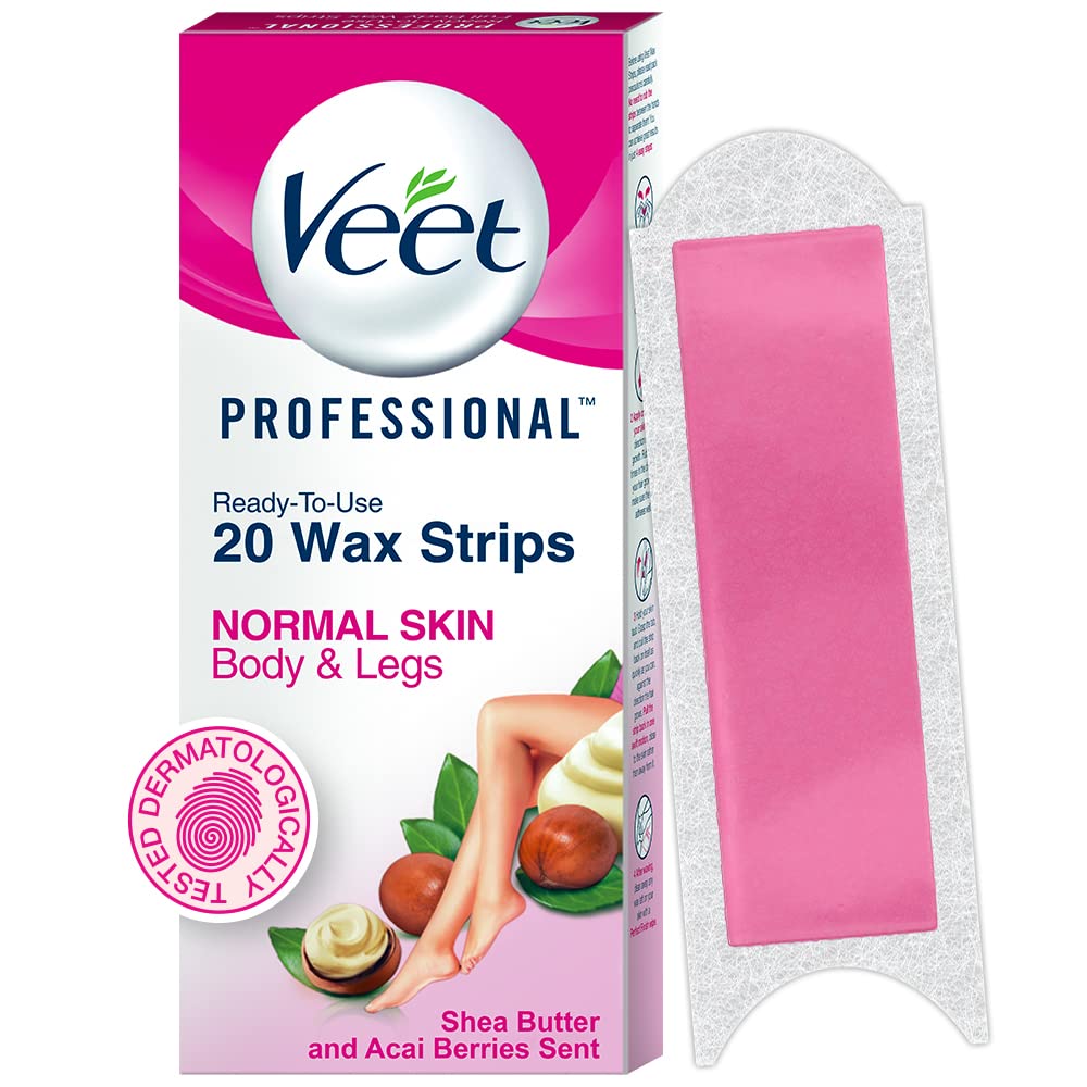 pre-coated ready-to-use wax strips requiring no heating