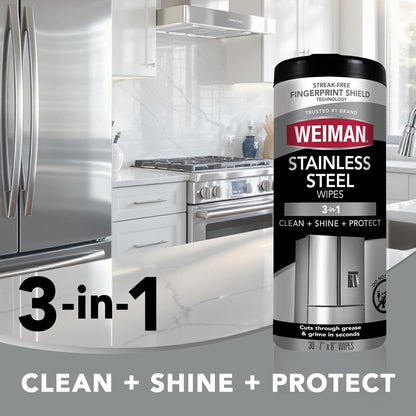 pre-moistened appliance wipes for quick touch-ups