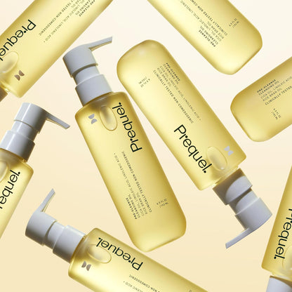 Prequel Skin Pre-Gleanse Oil Cleanser – Worry-Free Option for Sensitive and Acne-Prone Skin, Non-Comedogenic Cleanse