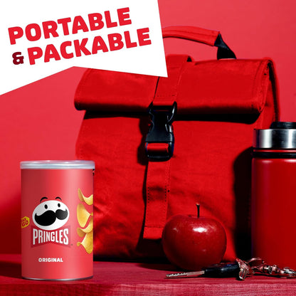 Pringles Potato Crisps Original – Lunchbox and Pantry Snack for Kids and Families, 12 Pack
