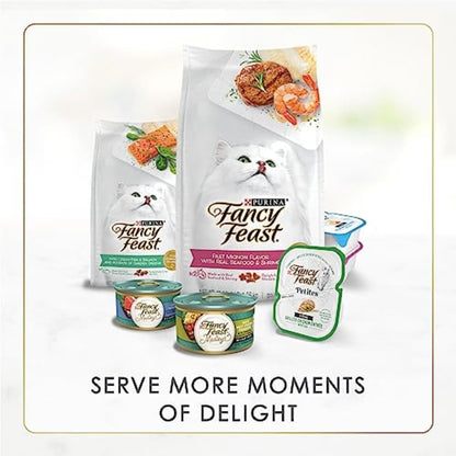 Purina Fancy Feast Gravy Lovers Wet Cat Food 30-Pack – Holiday Gift for Cat Lovers Who Pamper Their Pets