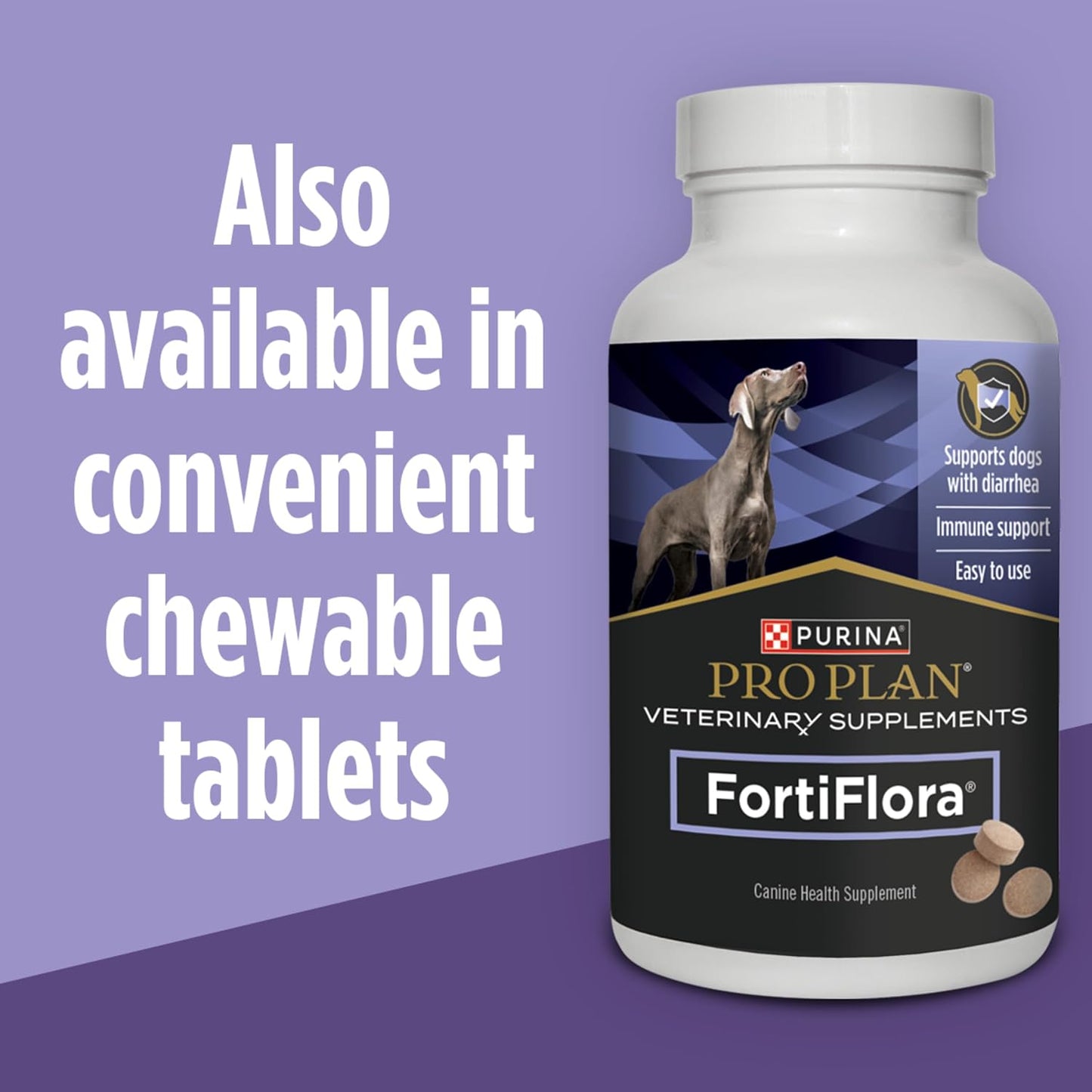 Purina Pro Plan FortiFlora Powder for Dogs – 60-Day Pack Gift for Boarding, Travel, and Rescue Caregivers