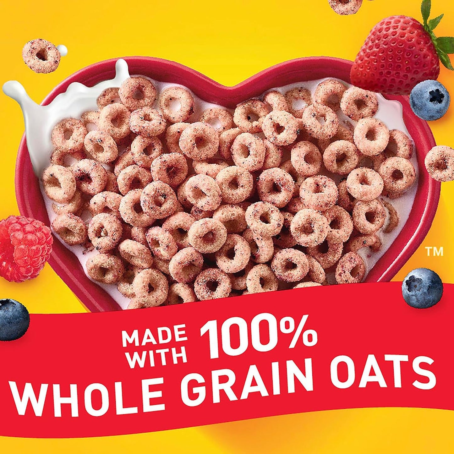 real fruit and natural flavor profile: strawberry, raspberry, blueberry