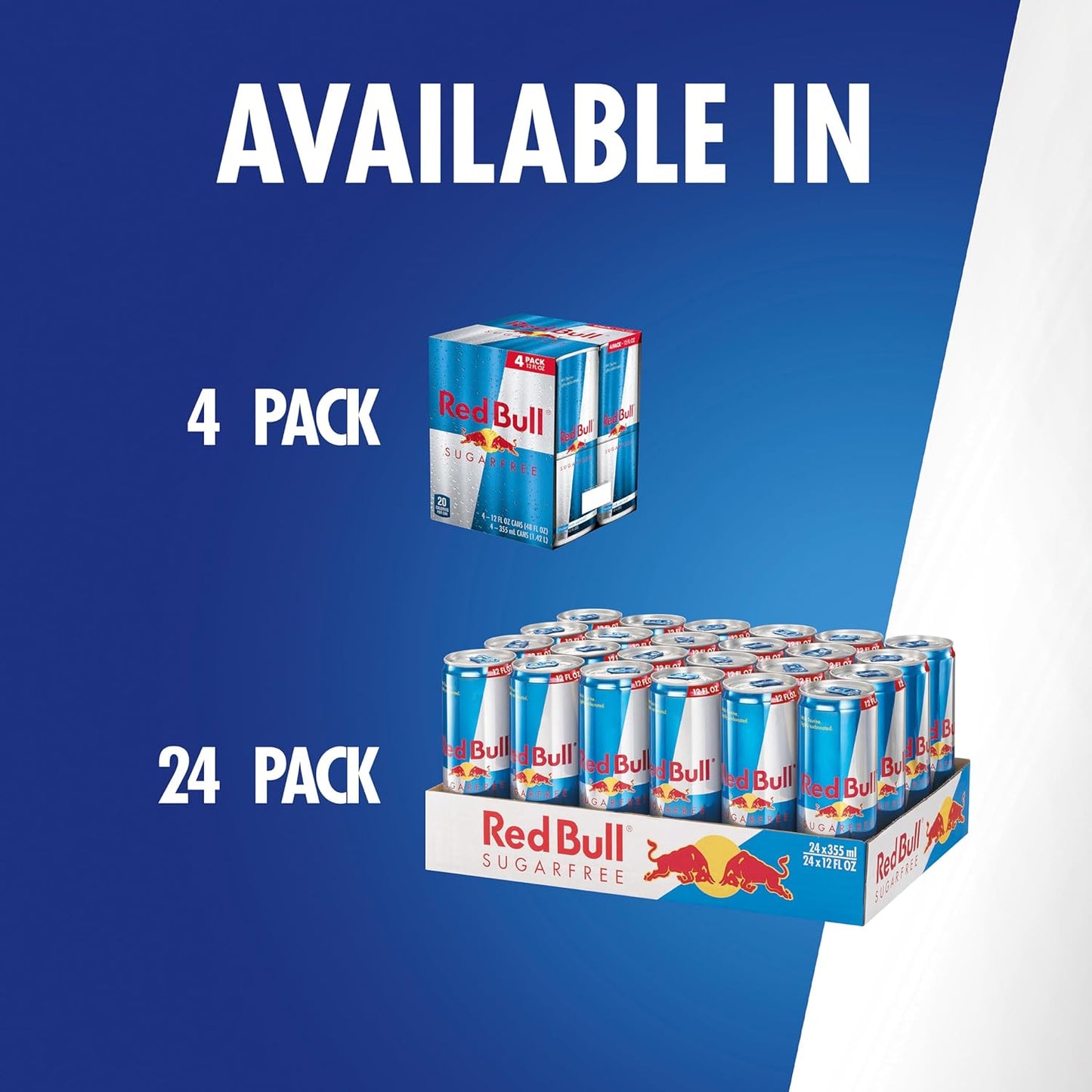 Red Bull Sugar Free 8.4 Fl Oz 8 Pack – Practical Birthday Gift for Students, Gamers, and Busy Professionals